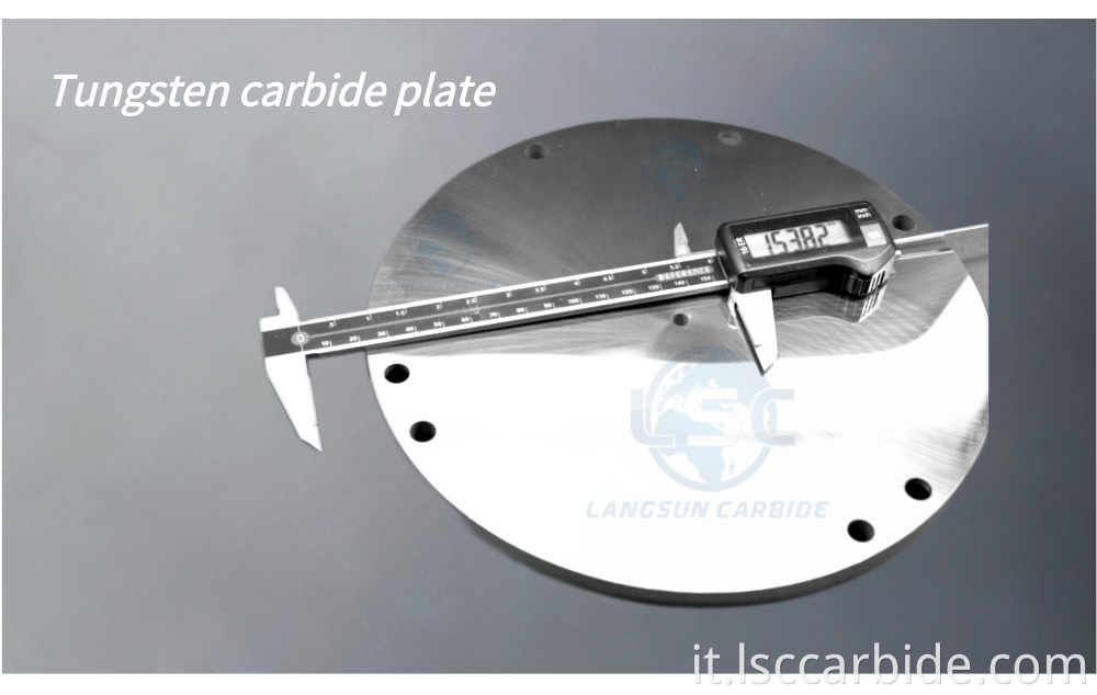 Tungsten carbide plates